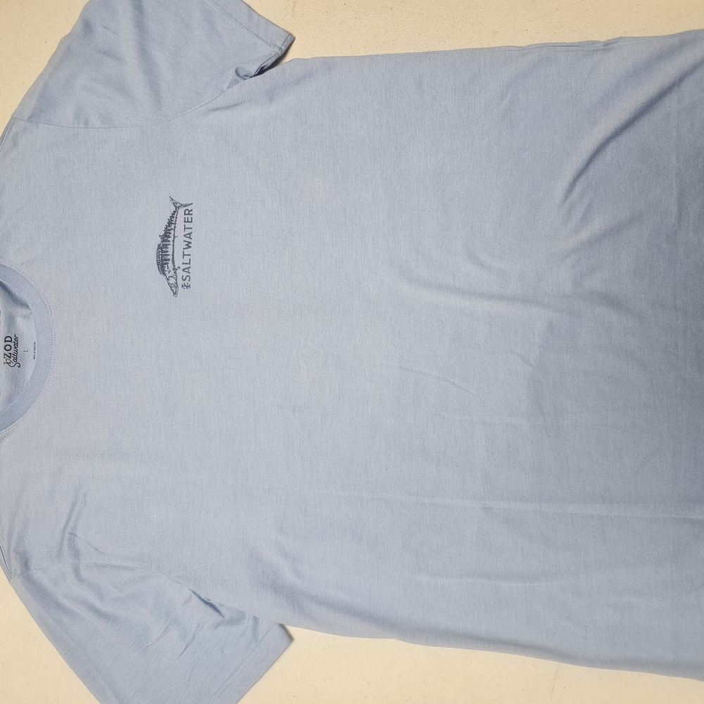 Men's Sky Blue Short Sleeve Tee